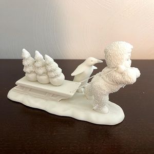 SnowBabies Dept 56 Bringing Starry Pines Christmas Trees